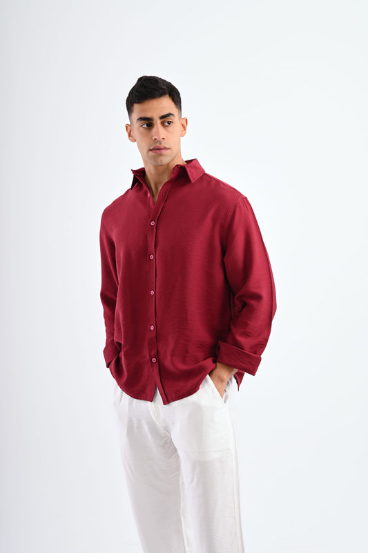 Crimson Burgundy – Long Sleeve