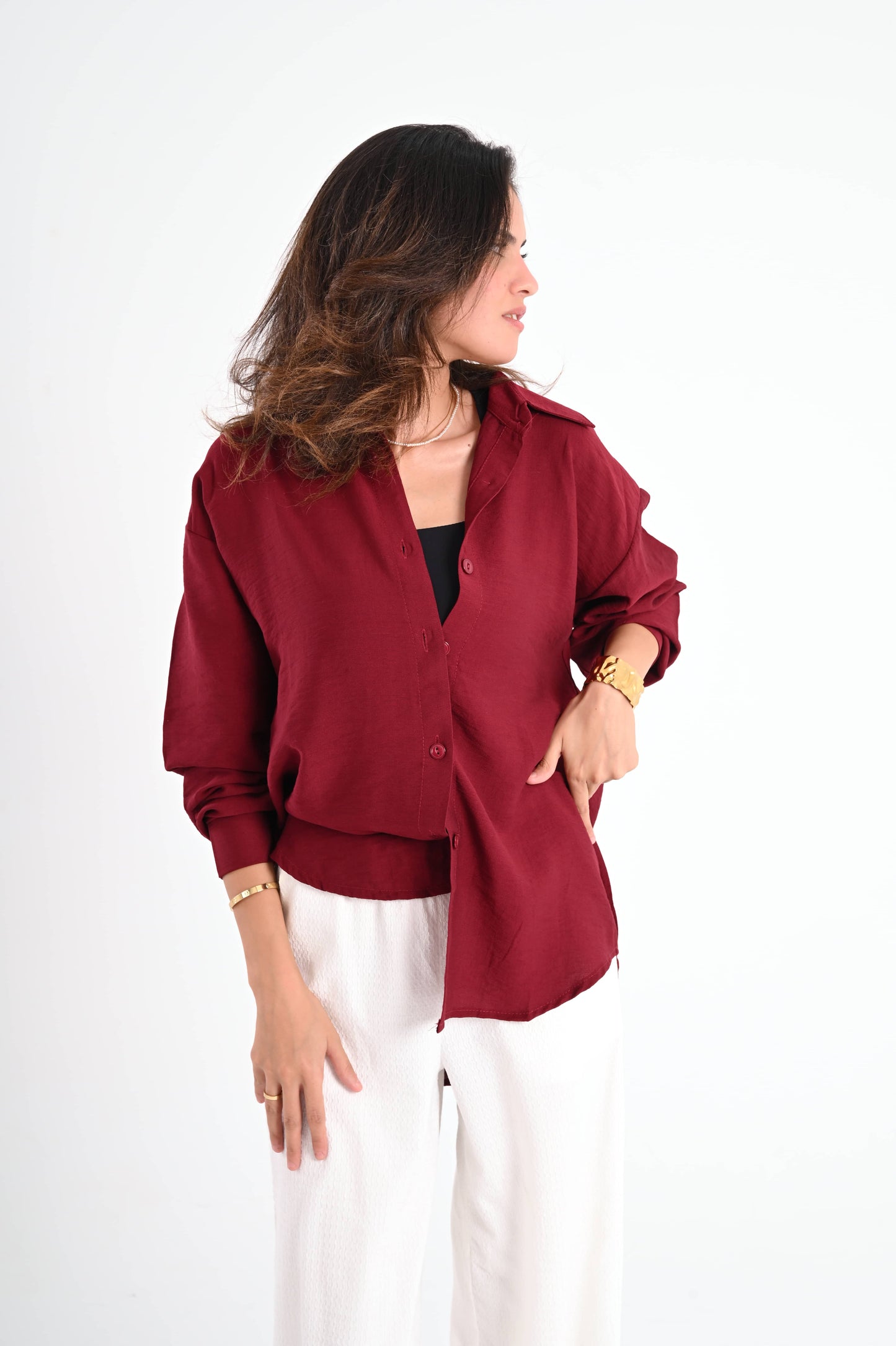 Crimson Burgundy - Women’s Free Size