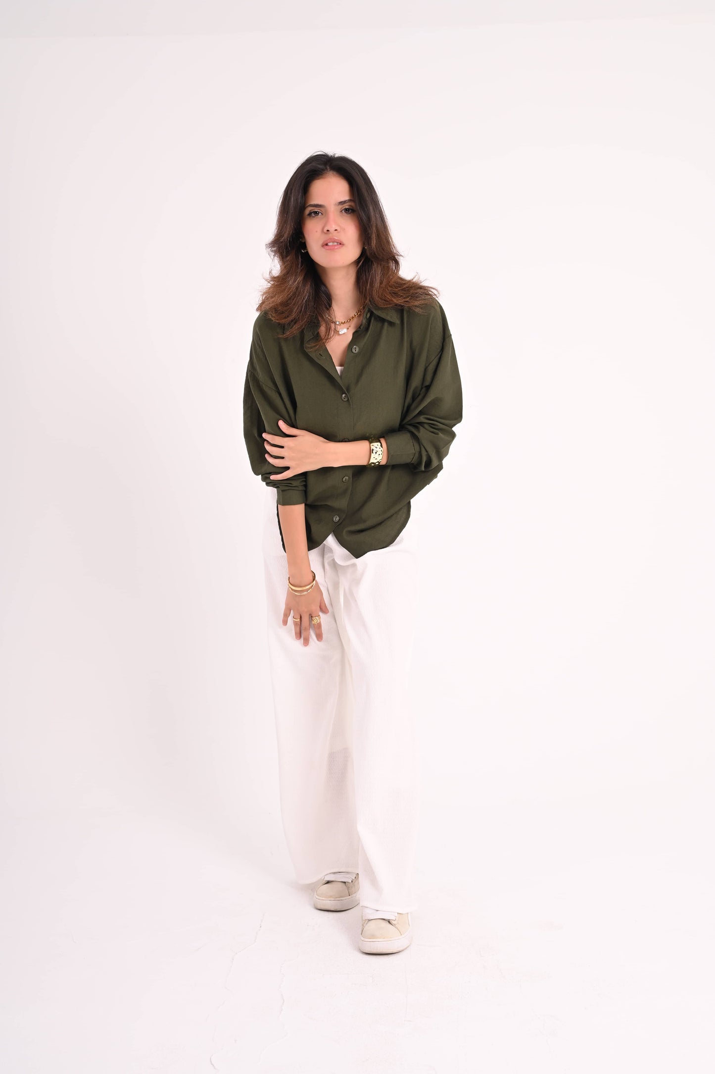 Olive Green - Women’s Free Size