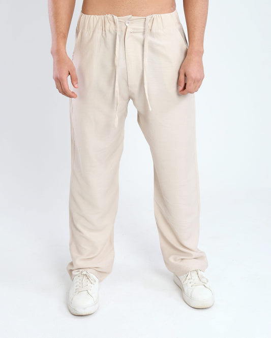 Dune Beige – Linen Pants