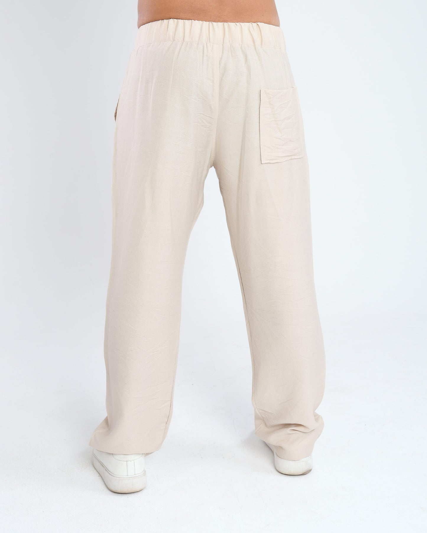Dune Beige – Linen Pants