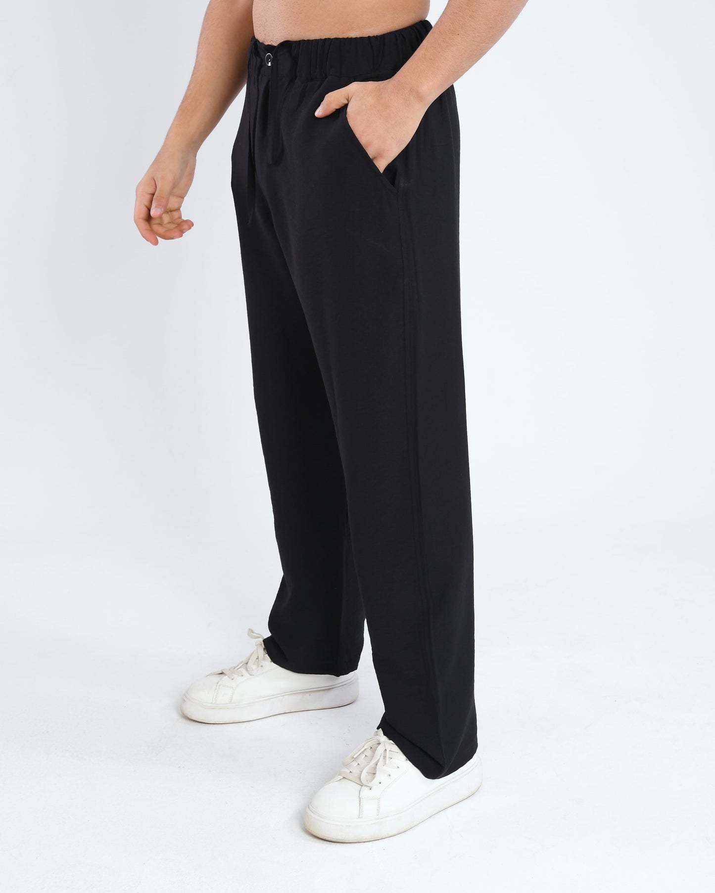 Midnight Black – Linen Pants