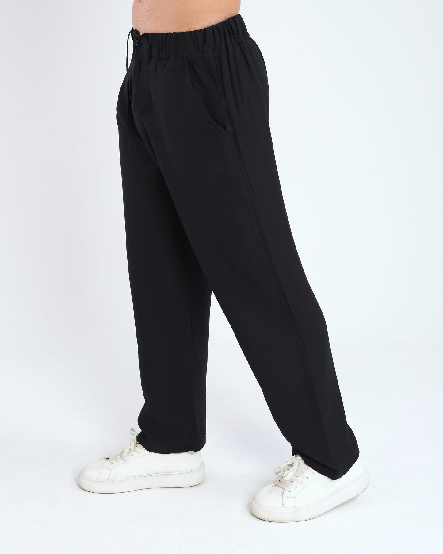 Midnight Black – Linen Pants