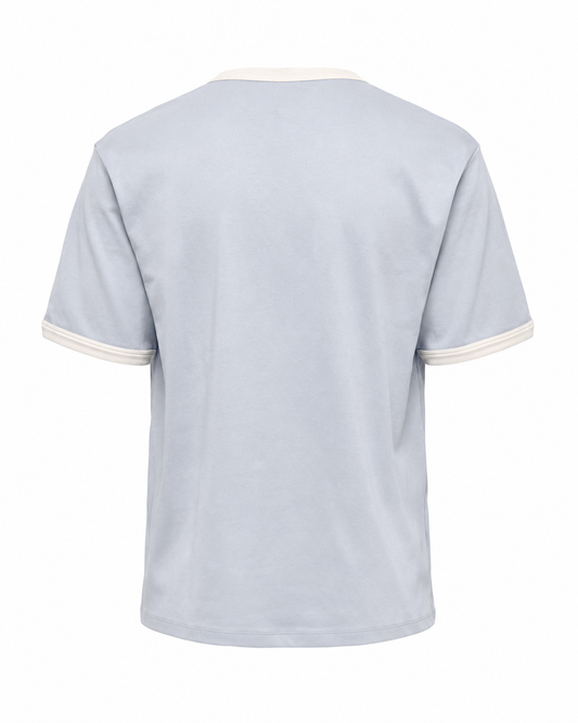 Sky Blue - Ringer Tee