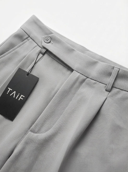 Urban Grey - Italian Pleated Pants