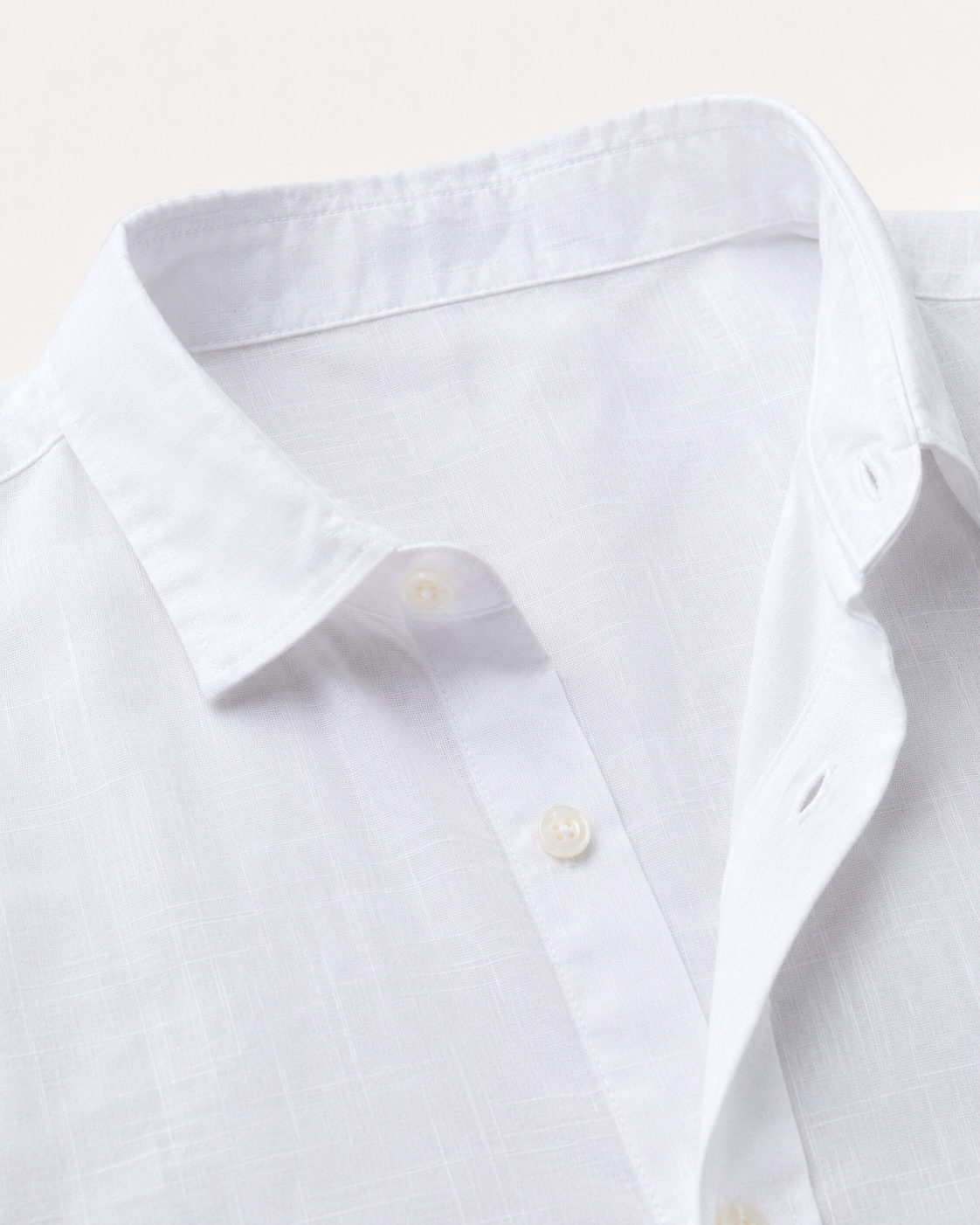 Pearl White – Long Sleeve Linen