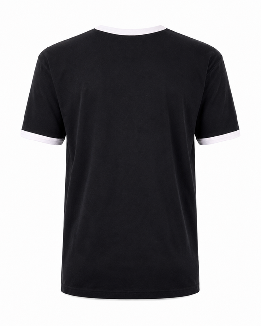 Midnight Black - Ringer Tee