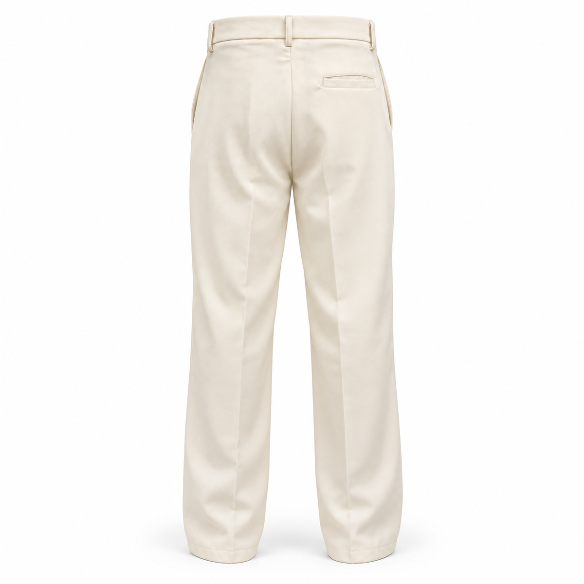 Creamy White - Italian Pleated Pants