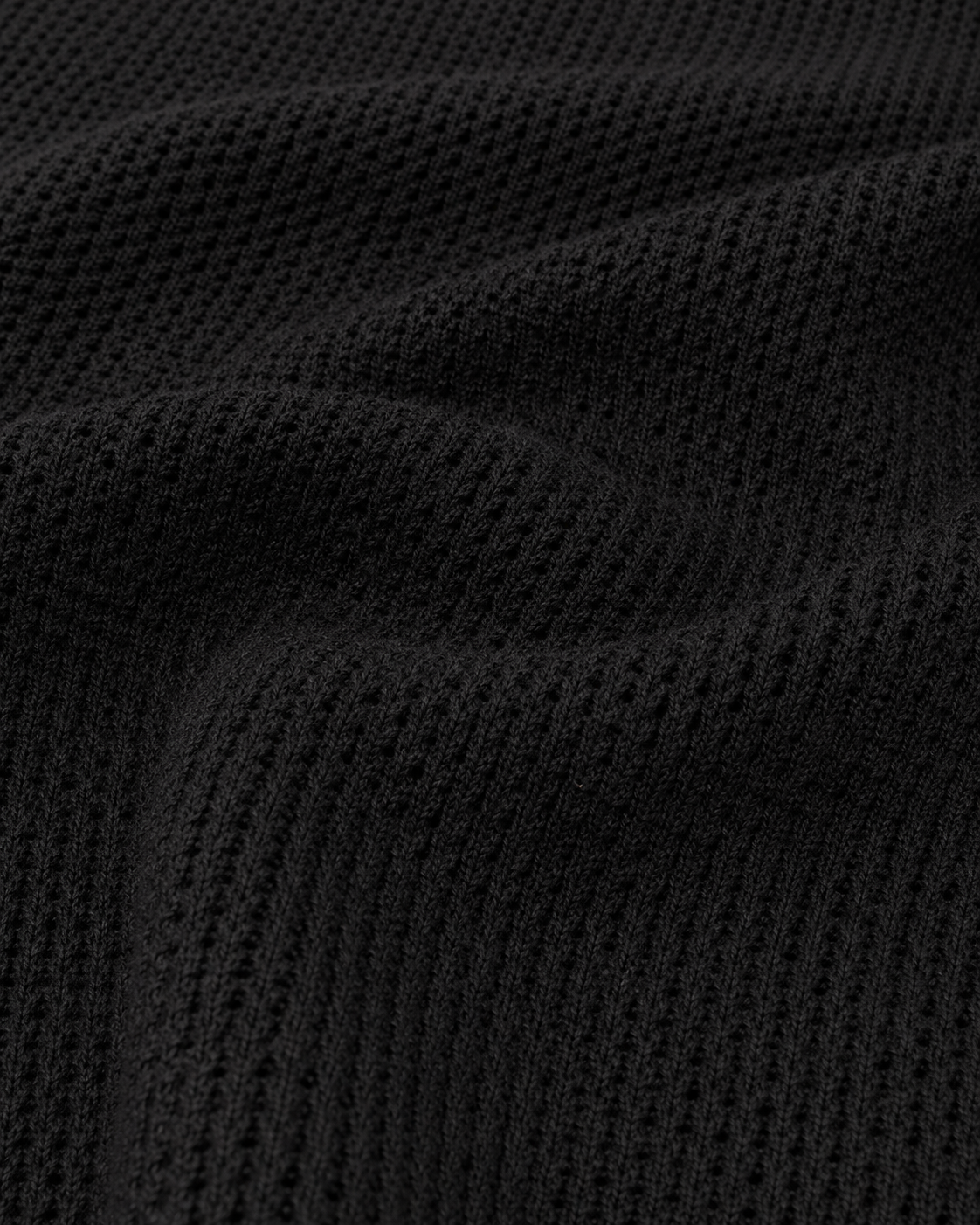 Midnight Black - Costa Knit Polo