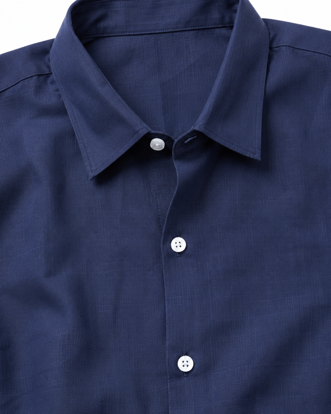 Navy Blue – Long Sleeve Linen