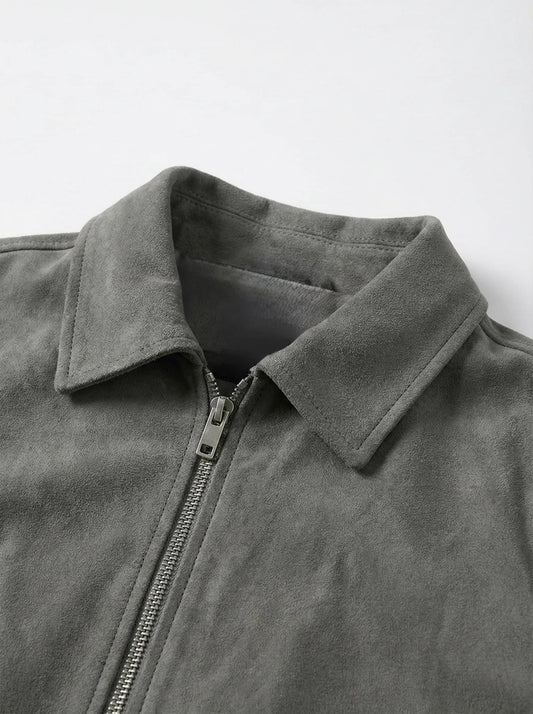 Urban Grey Suede Jacket
