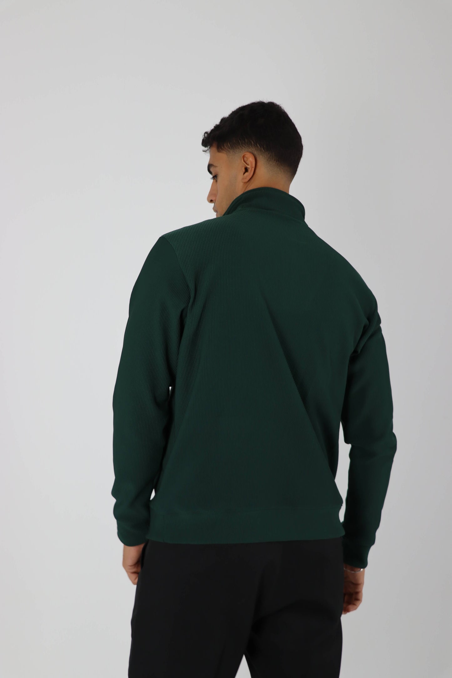 Emerald green Quarter Zip