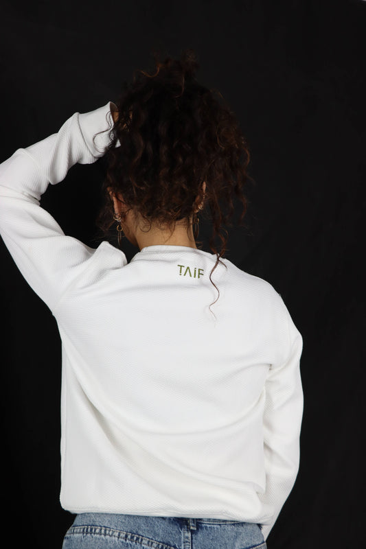 Pearl White Crew Neck