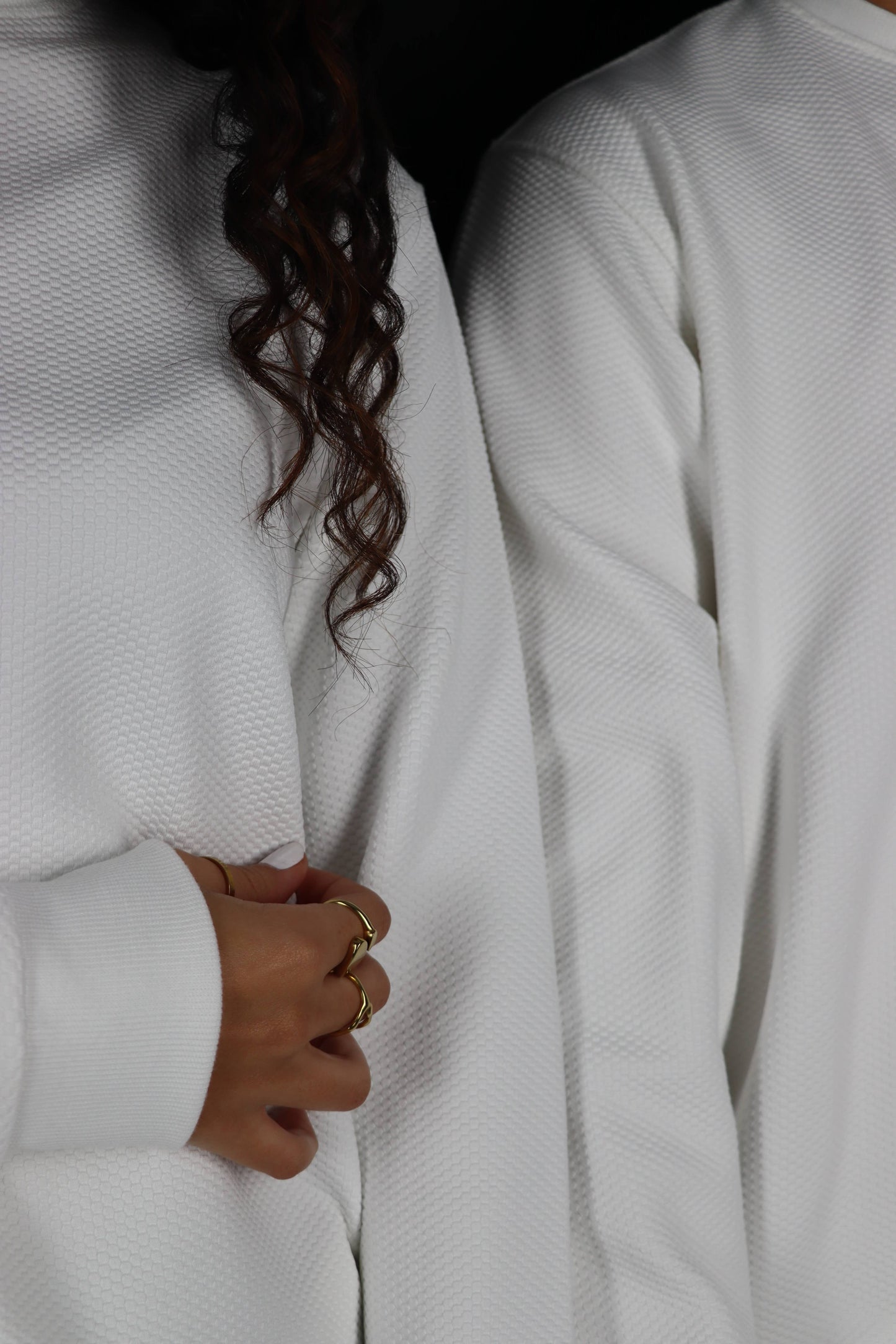 Pearl White Crew Neck