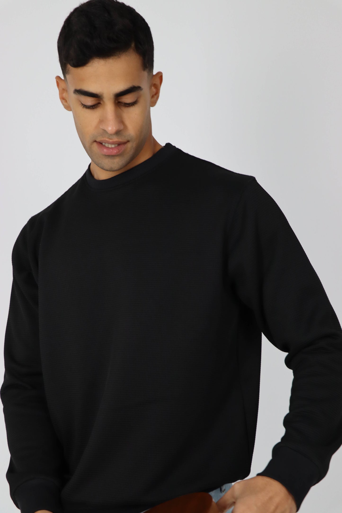 Midnight Black Crew Neck