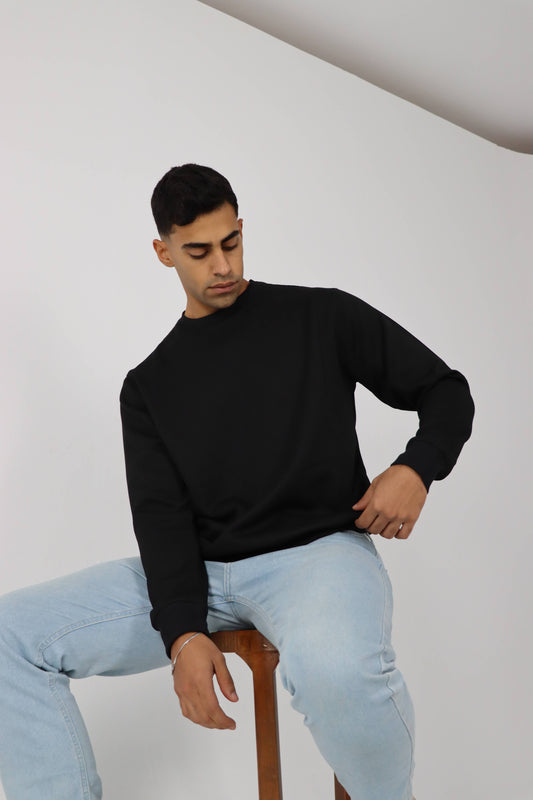 Midnight Black Crew Neck