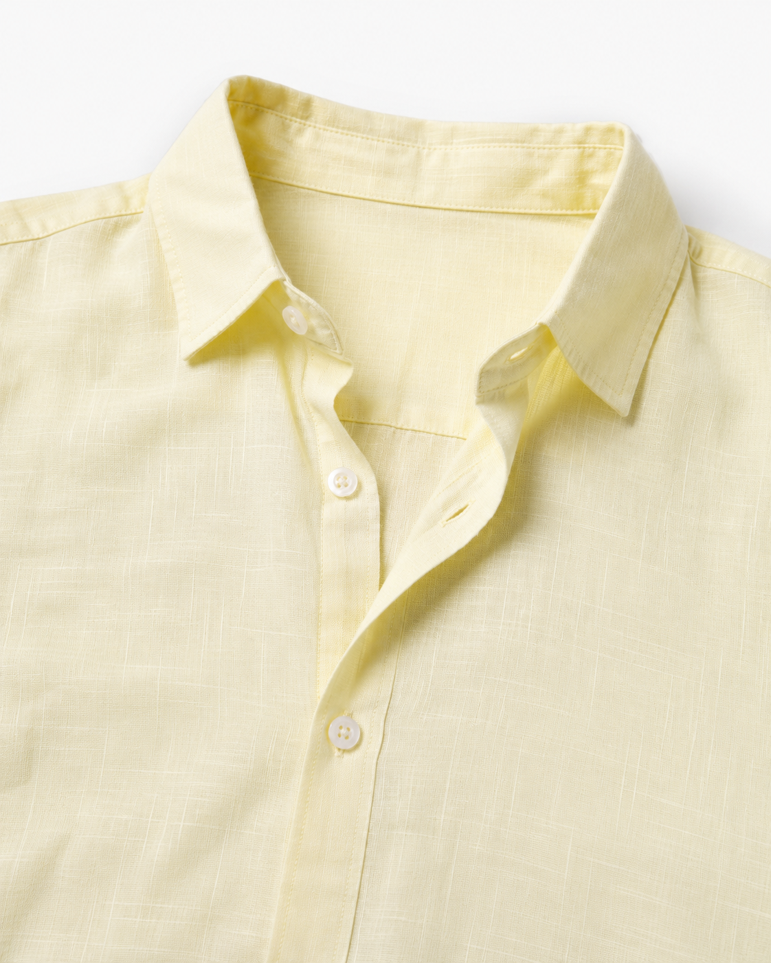 Island Yellow – Long Sleeve Linen