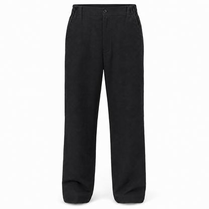 Premium Midnight Black – Linen Pants