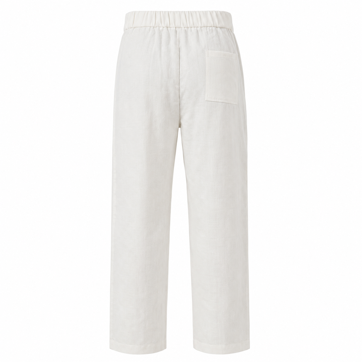 Premium Pearl White – Linen Pants