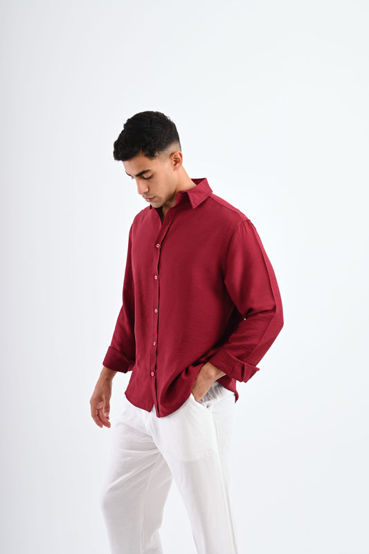 Crimson Burgundy – Long Sleeve