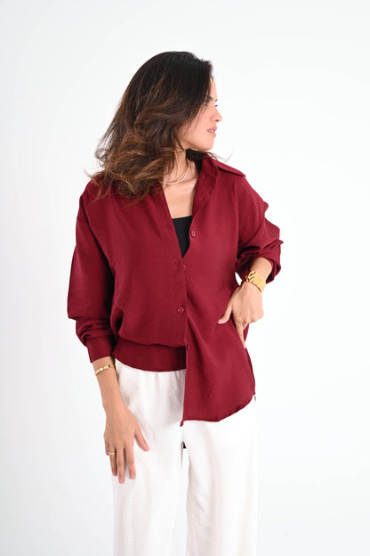 Crimson Burgundy - Women’s Free Size