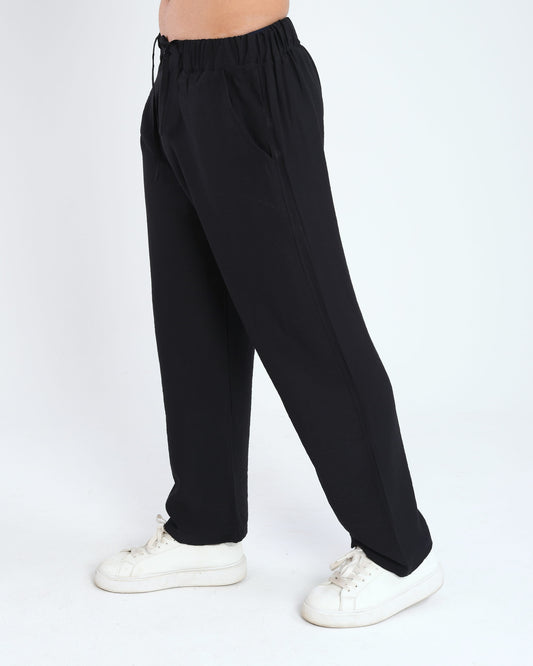 Midnight Black – Linen Pants