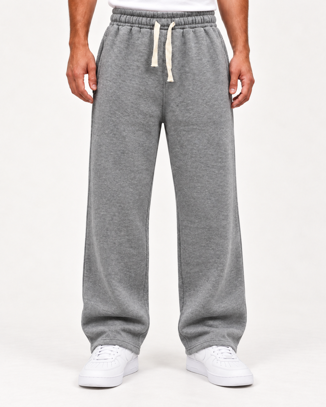 Ash Grey - Premium Sweatpants