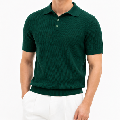 Emerald Green - Costa Knit Polo