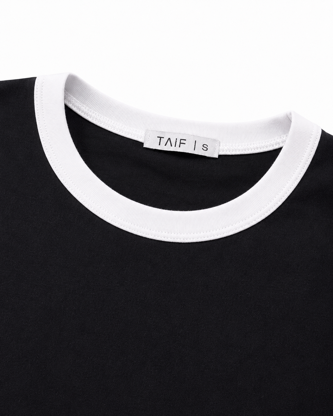 Midnight Black - Ringer Tee
