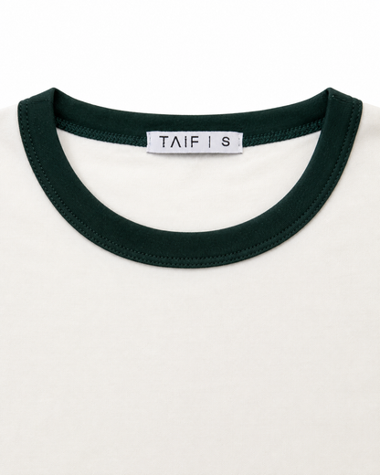 Signature Green - Ringer Tee