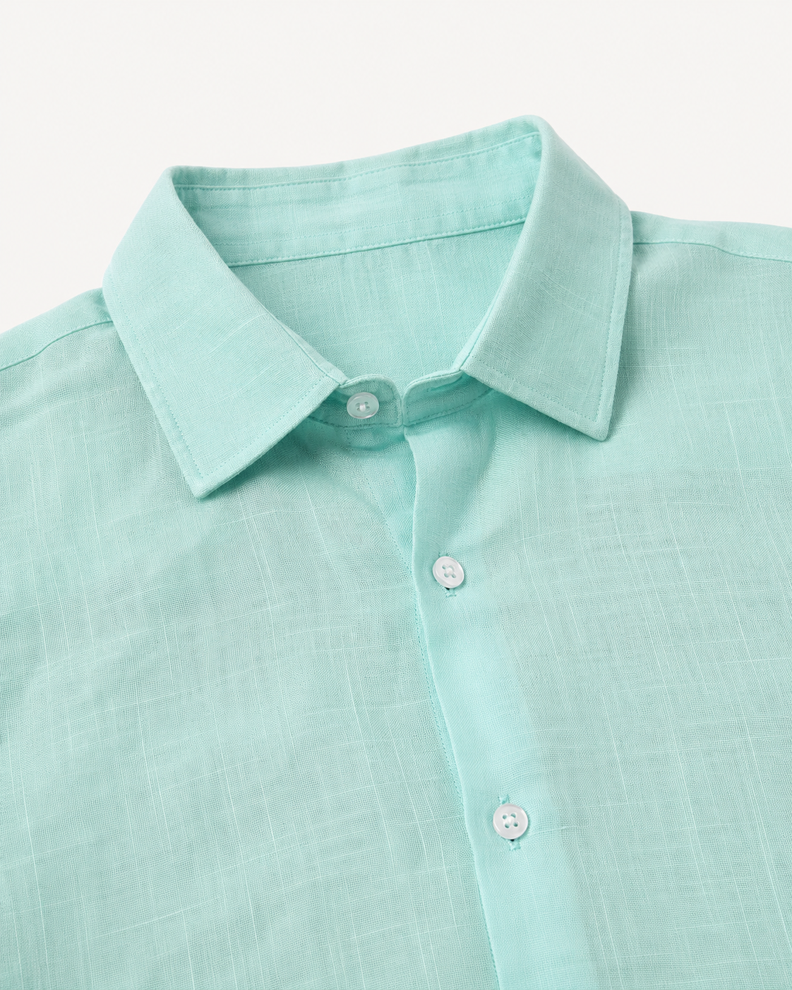 Powder Blue – Long Sleeve Linen