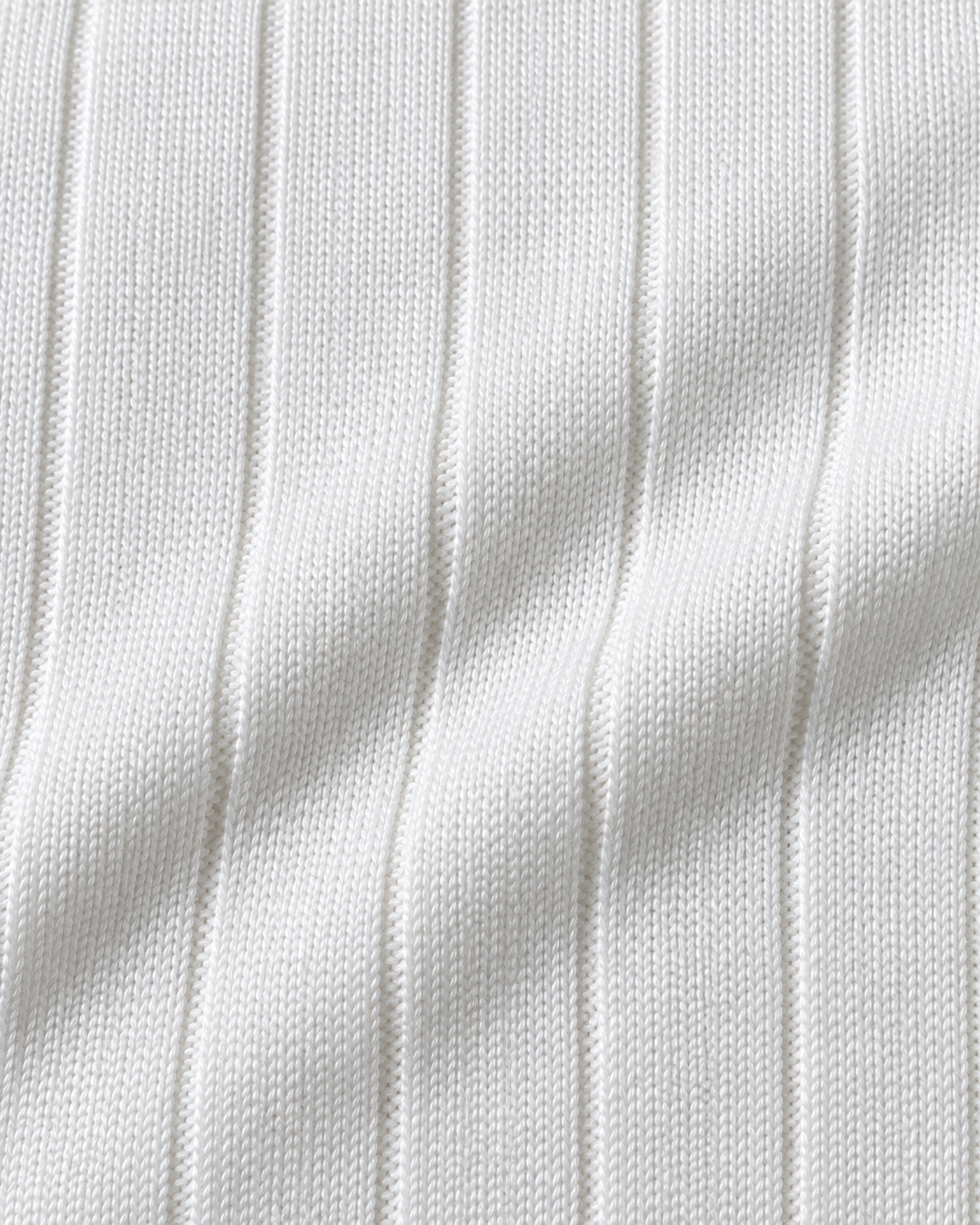 Pearl White - Column Zip Pullover