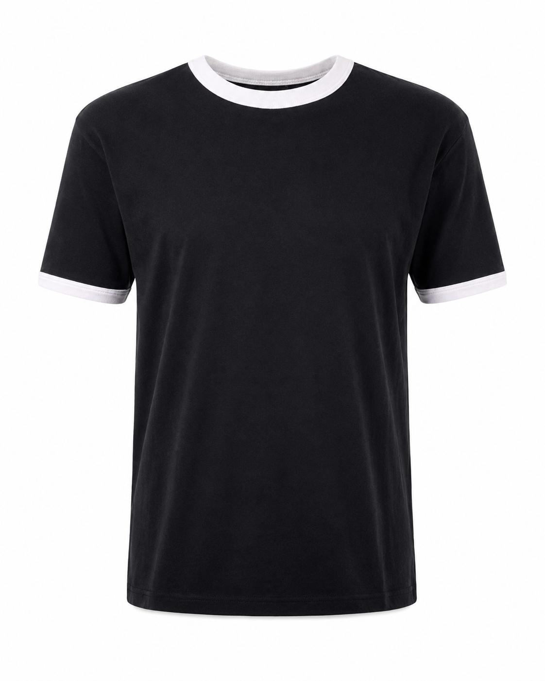 Midnight Black - Ringer Tee