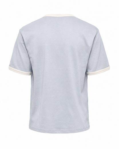 Sky Blue - Ringer Tee