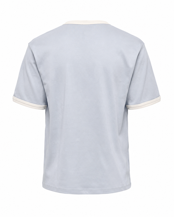 Sky Blue - Ringer Tee