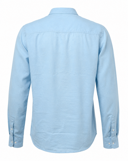 Sky Blue – Long Sleeve Linen