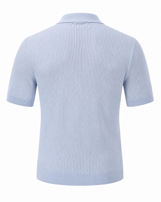 Sky Blue - Costa Knit Polo