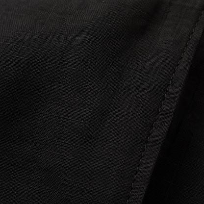 Premium Midnight Black – Linen Pants