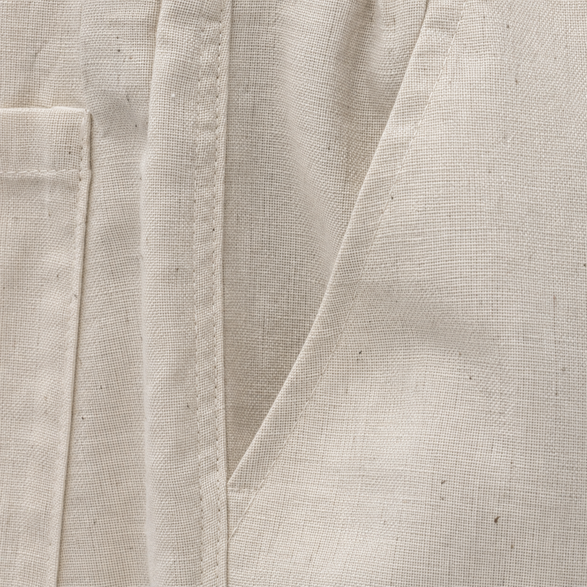Premium Creamy White – Linen Pants
