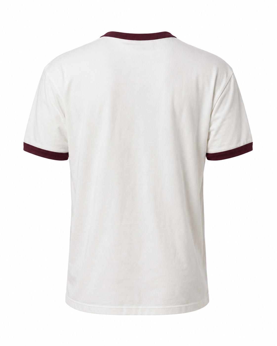 Signature Burgundy - Ringer Tee