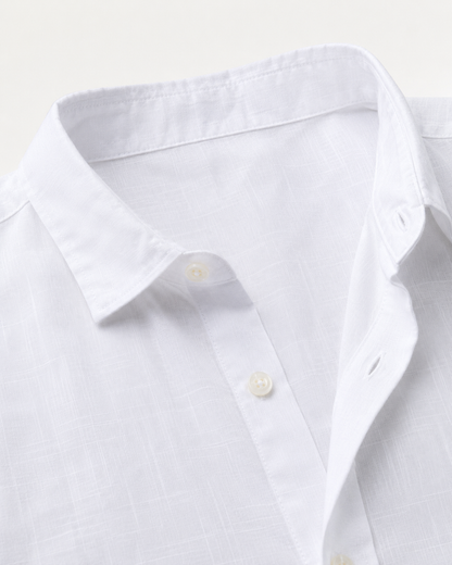 Pearl White – Long Sleeve Linen