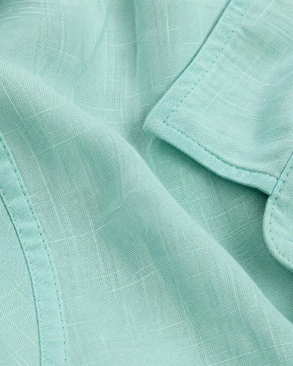 Powder Blue – Long Sleeve Linen