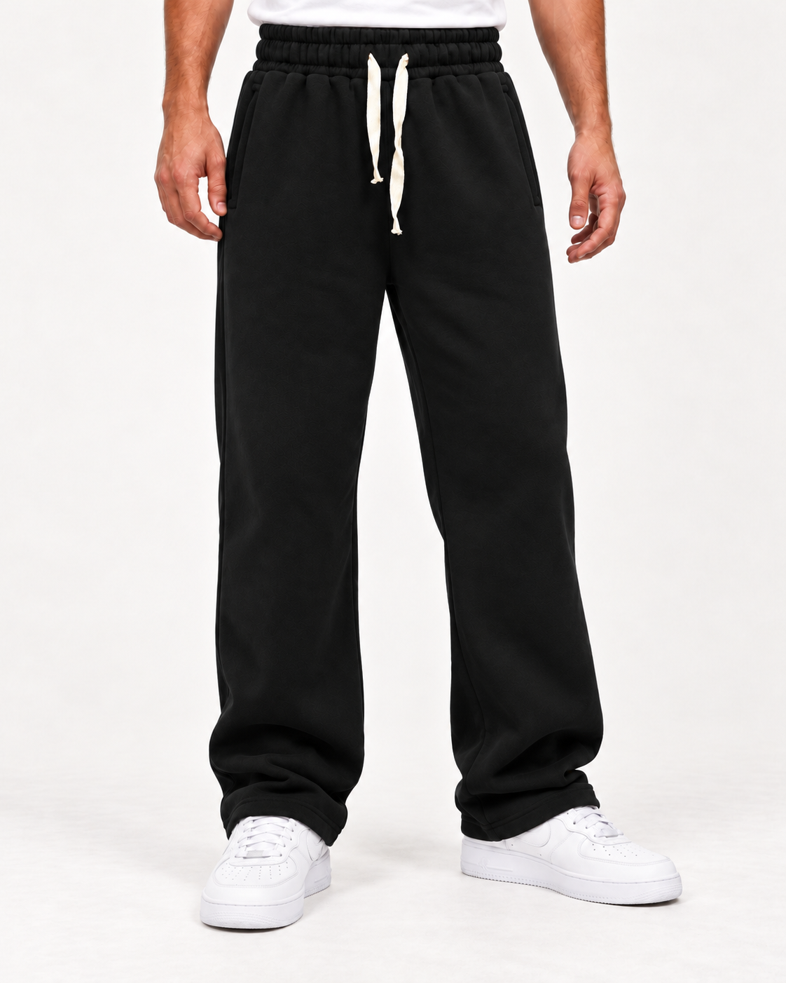 Midnight Black - Premium Sweatpants