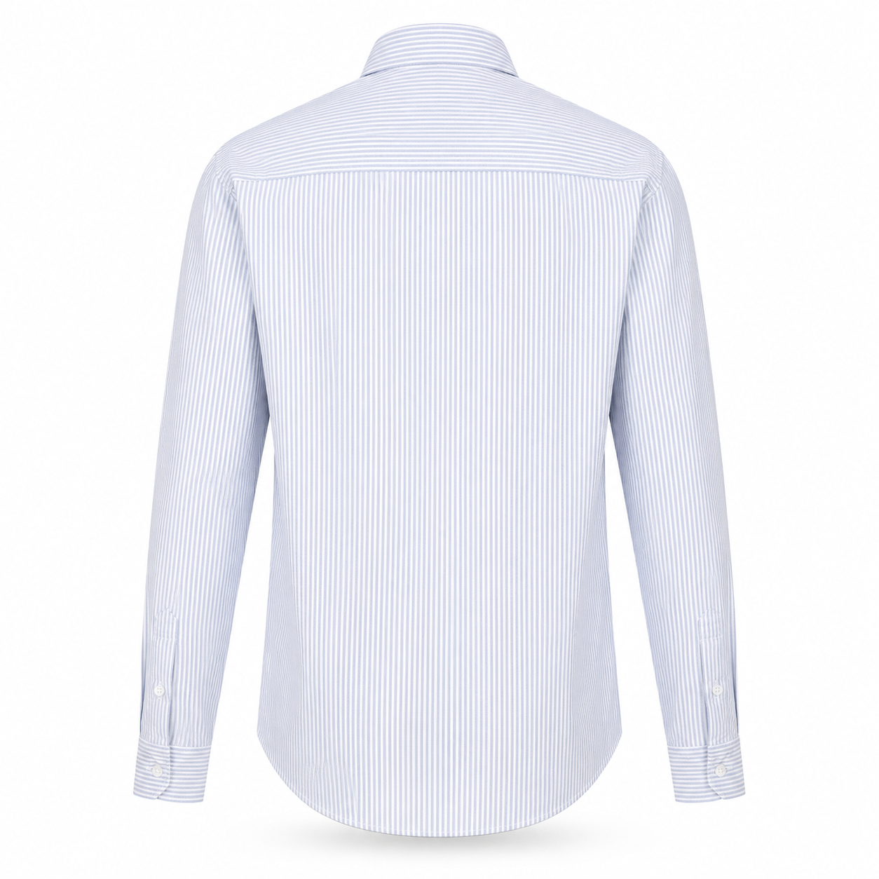 Sky Blue - Pinstriped Shirt