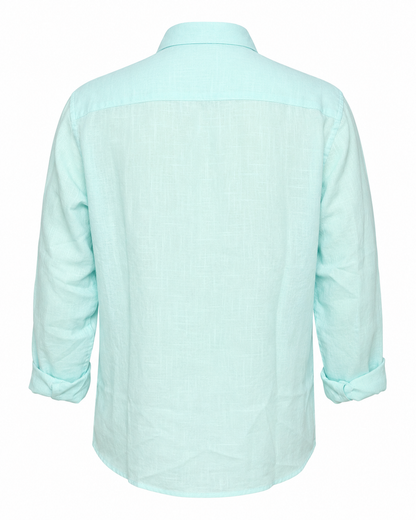 Powder Blue – Long Sleeve Linen
