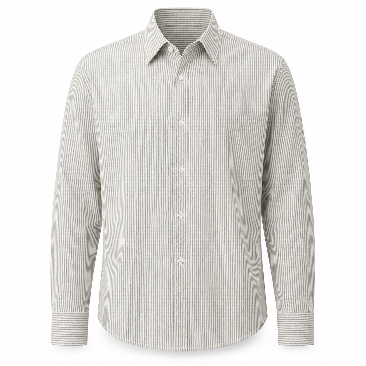 Mint Green - Pinstriped Shirt