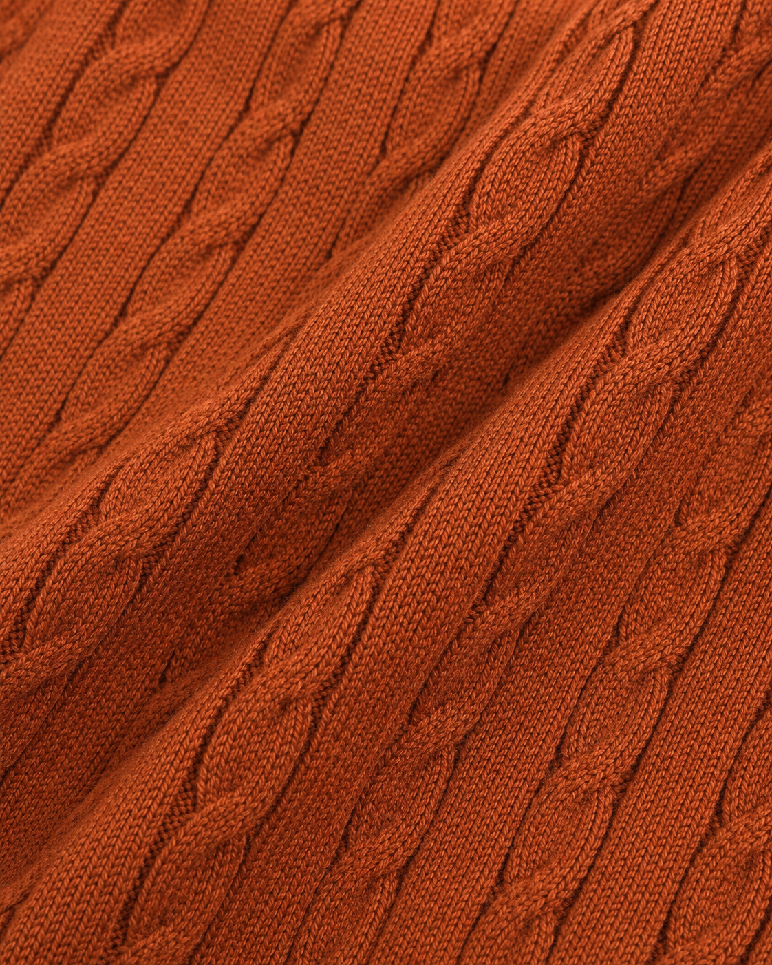 Terracotta - Cable Knit