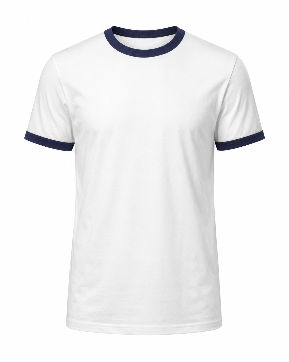 Signature Navy - Ringer Tee