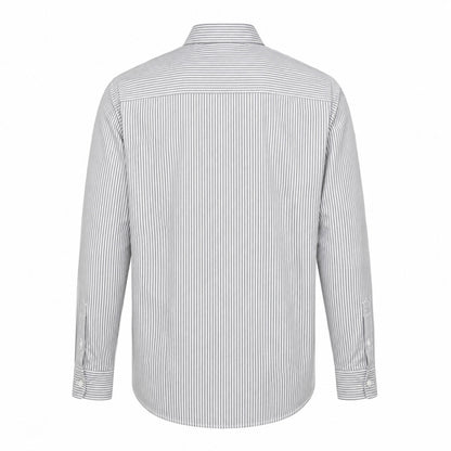 Midnight Black - Pinstriped Shirt
