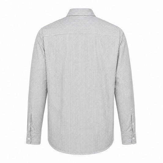 Midnight Black - Pinstriped Shirt